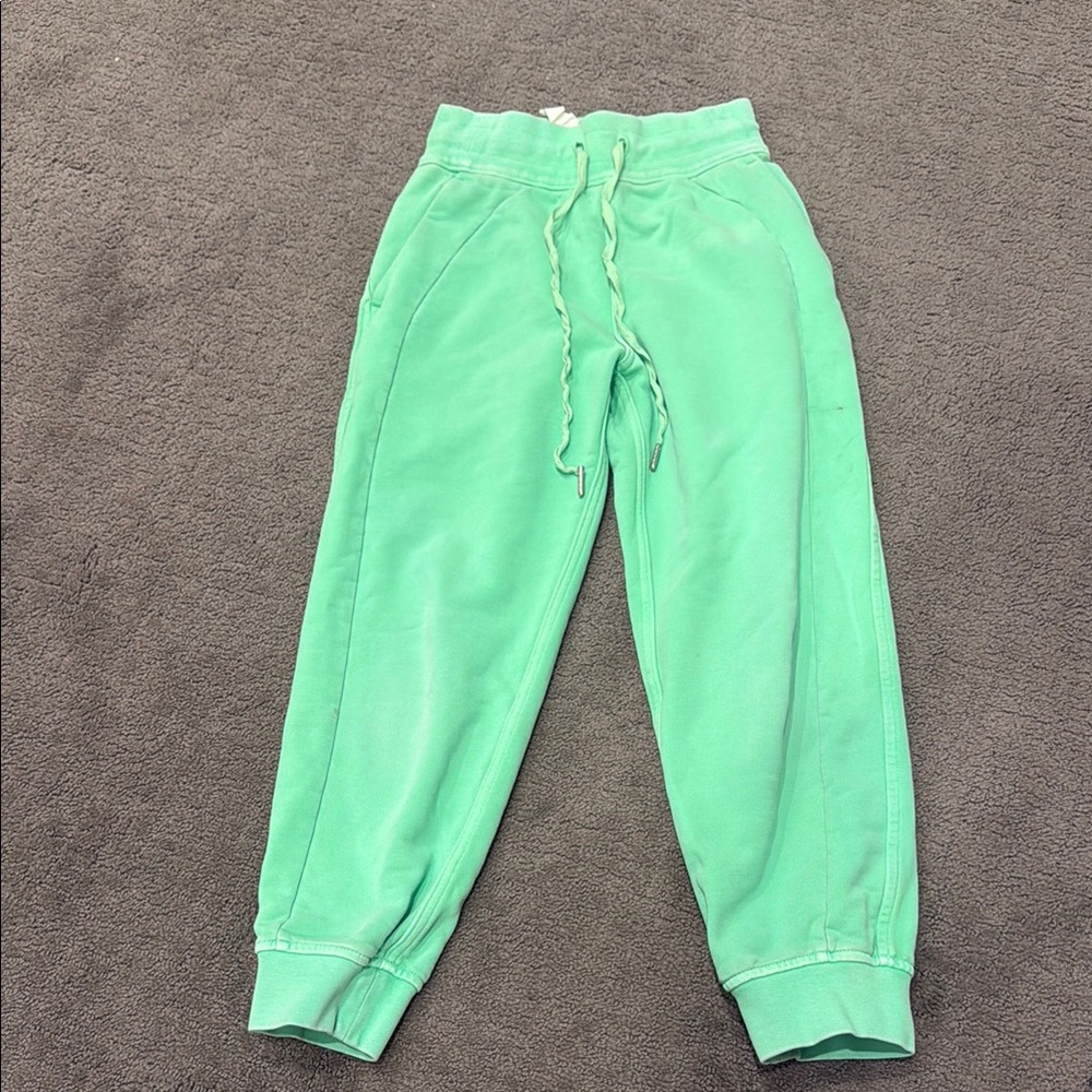 Kids Green Jogger Pants